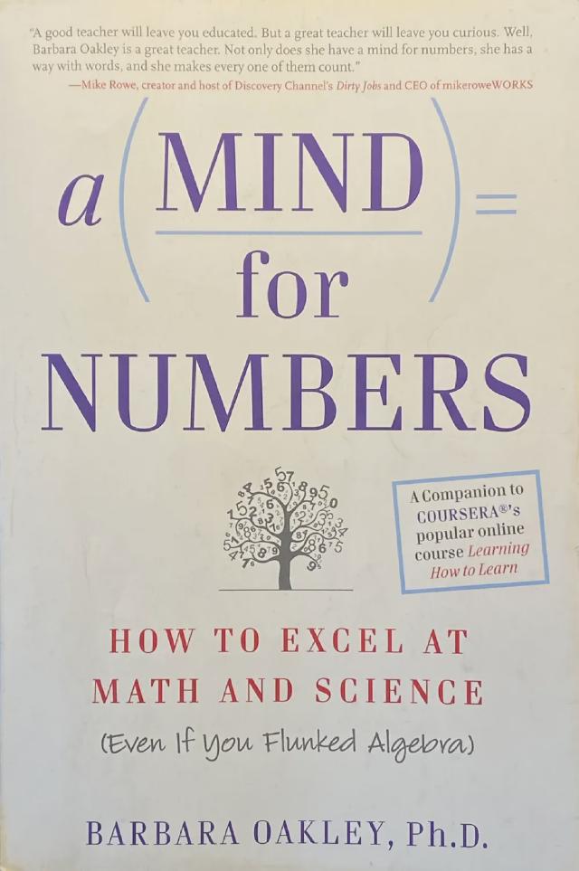 Coveret til boken A mind for numbers