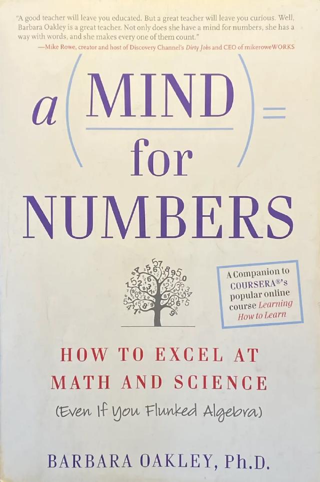 Coveret til boken A mind for numbers