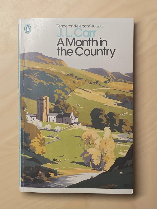 Coveret til boken A month in the country