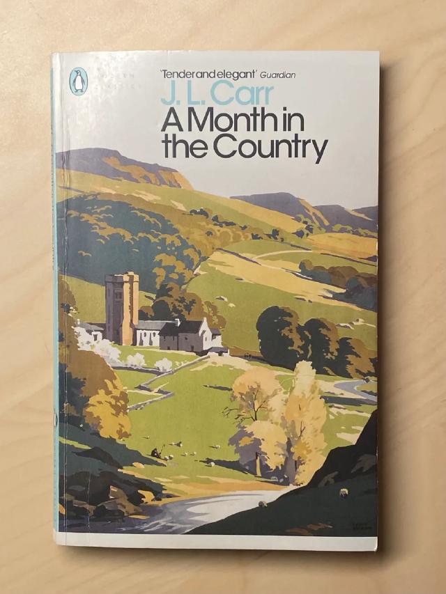 Coveret til boken A month in the country