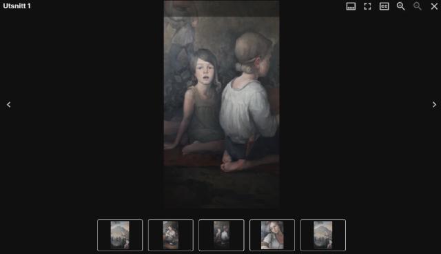 Skjermbilde av handlekurv